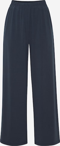ICHI Loose fit Pants ' LIMA ' in Blue: front