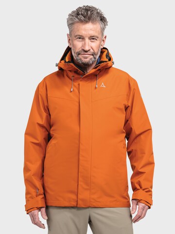 Schöffel Outdoor jacket 'Okere' in Yellow: front