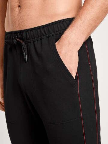 CALIDA Pyjamahose 'Remix Basic Lounge'‌‌‌‌ in Schwarz