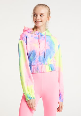 myMo ATHLSR Sweatshirt in Roze: voorkant