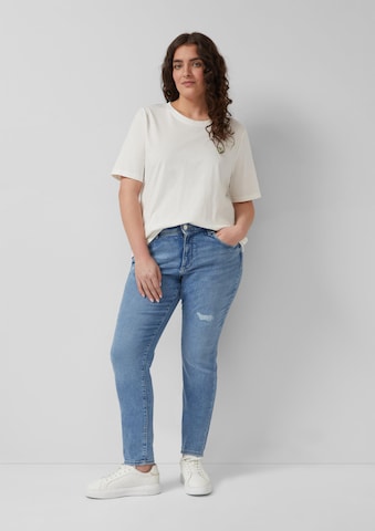 s.Oliver Skinny Jeans in Blauw: voorkant