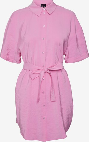 VERO MODA Košilové šaty 'QUEENY' – fialová: přední strana