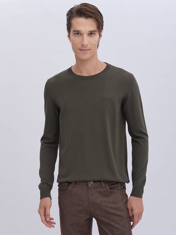KİP Sweater in Green: front