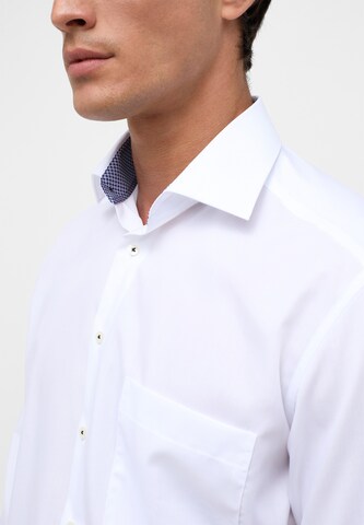 ETERNA Regular fit Button Up Shirt in White