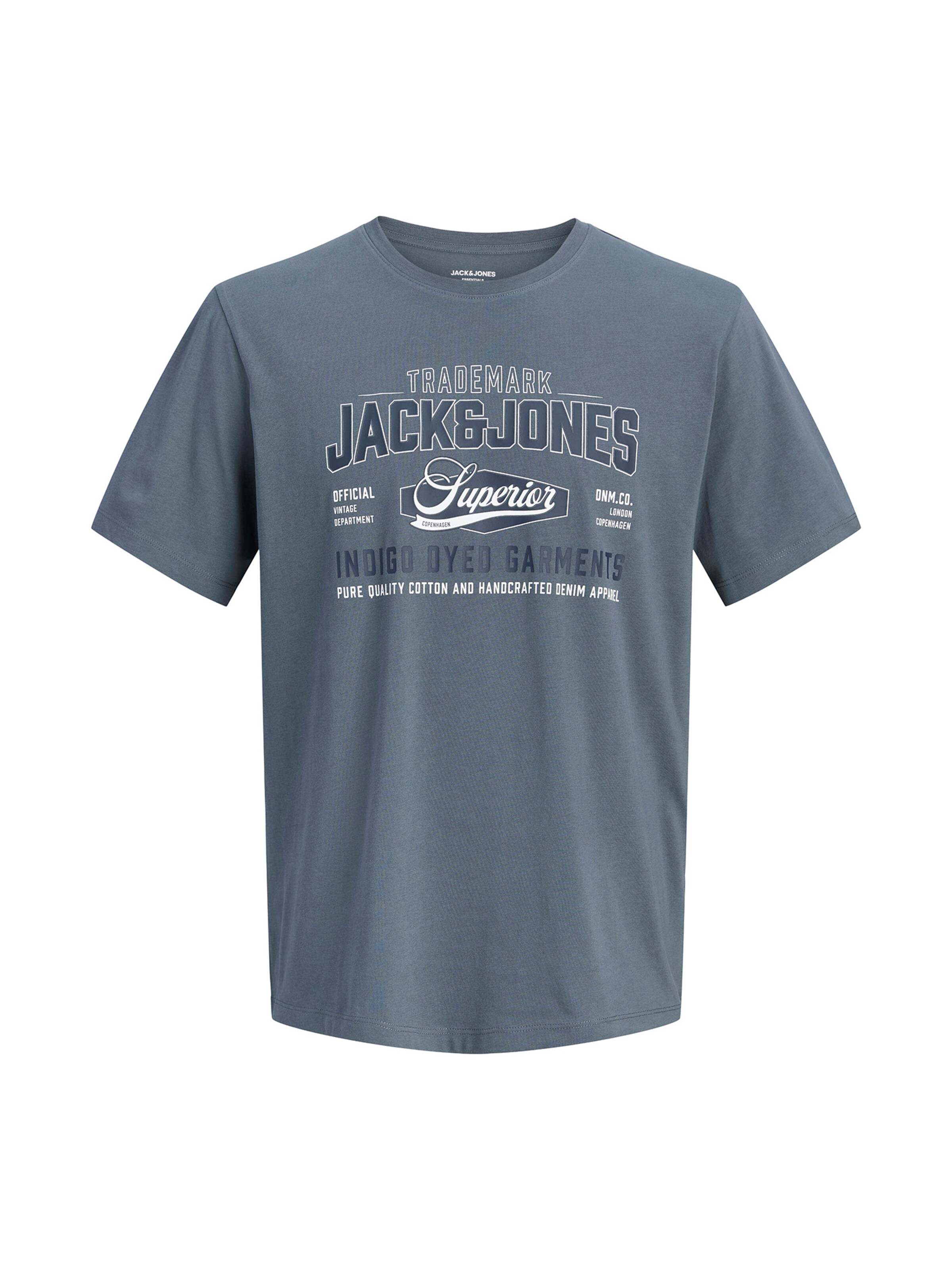 JACK & JONES Särk, värv hall: eest vaates