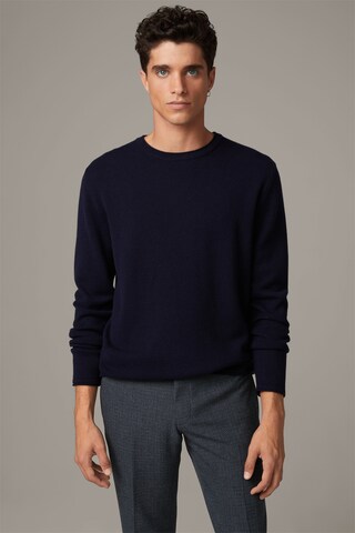 STRELLSON Pullover 'Luka-RL' in Blau