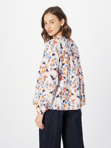 Flowers for Friends Blouse in Wit