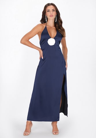 faina - Vestido de cocktail em azul