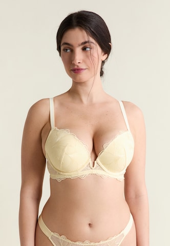 Push-up Reggiseno 'Prelude' di ETAM in beige: frontale