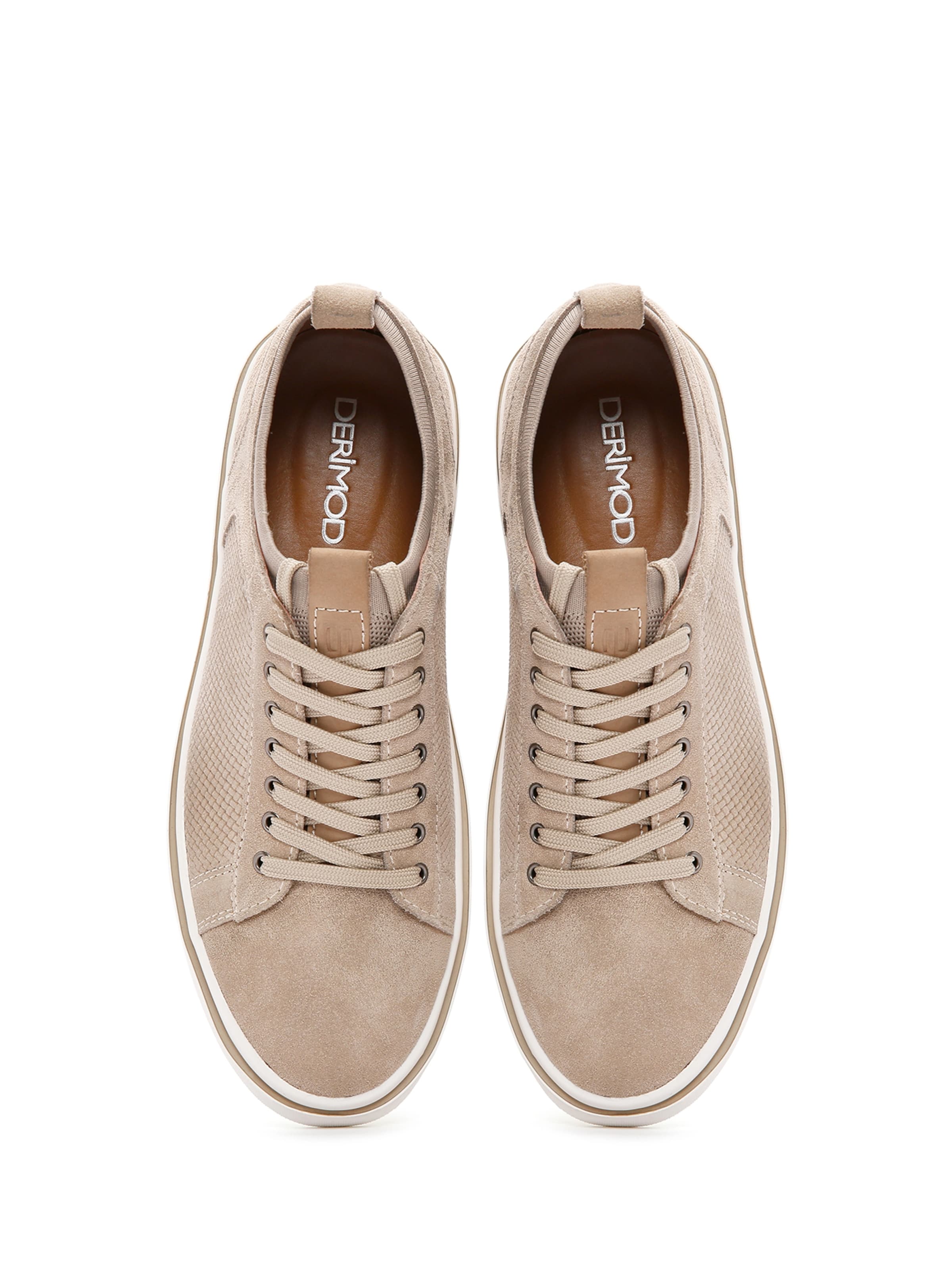 Baskets basses Derimod en beige