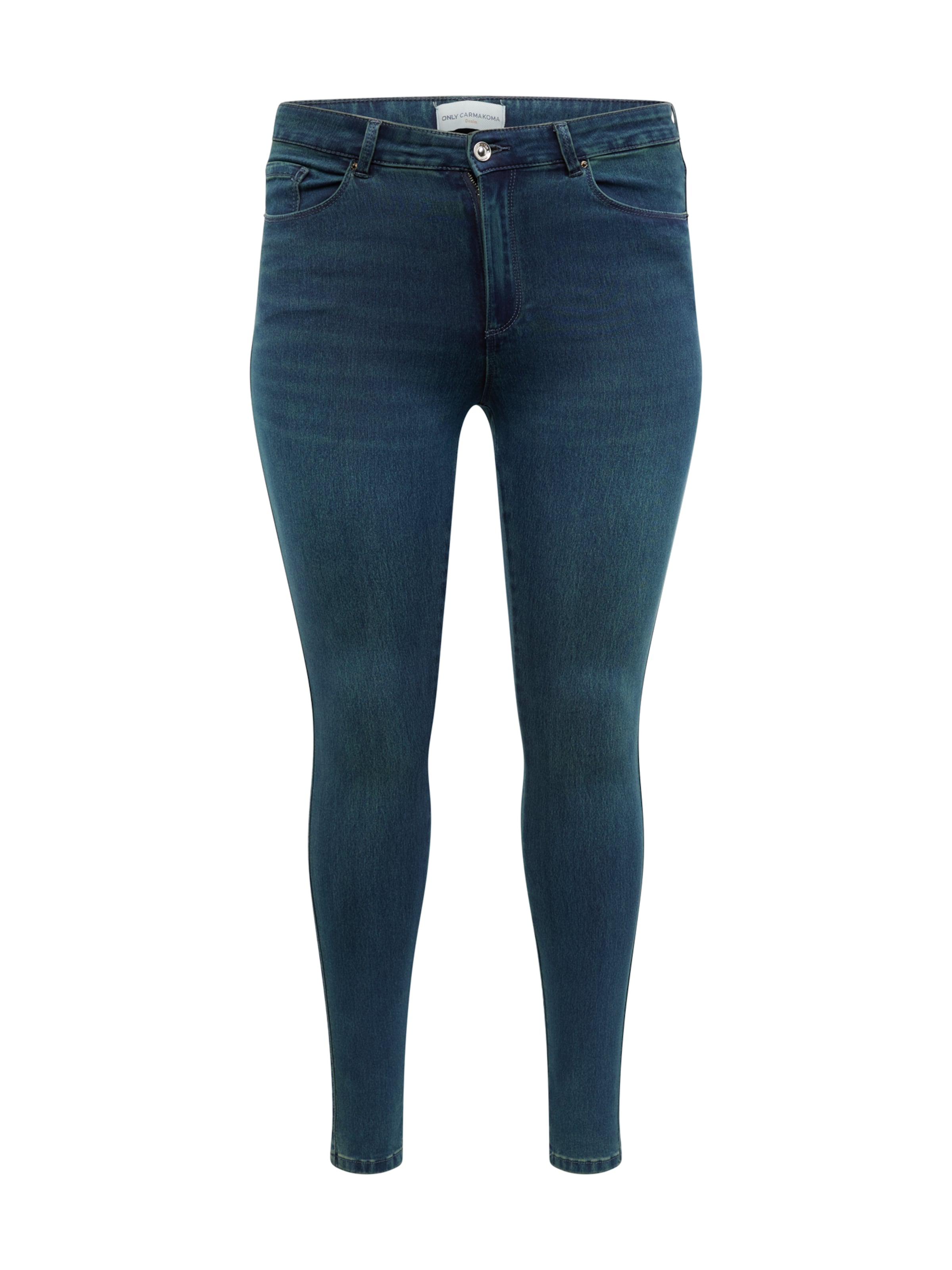 Skinny Jeans 'Augusta' di ONLY Carmakoma in blu: frontale