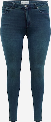 ONLY Carmakoma Skinny Jeans 'Augusta' i blå: forside