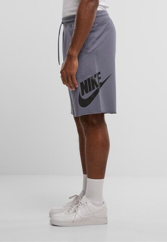 Loosefit Pantaloni di Nike Sportswear in grigio