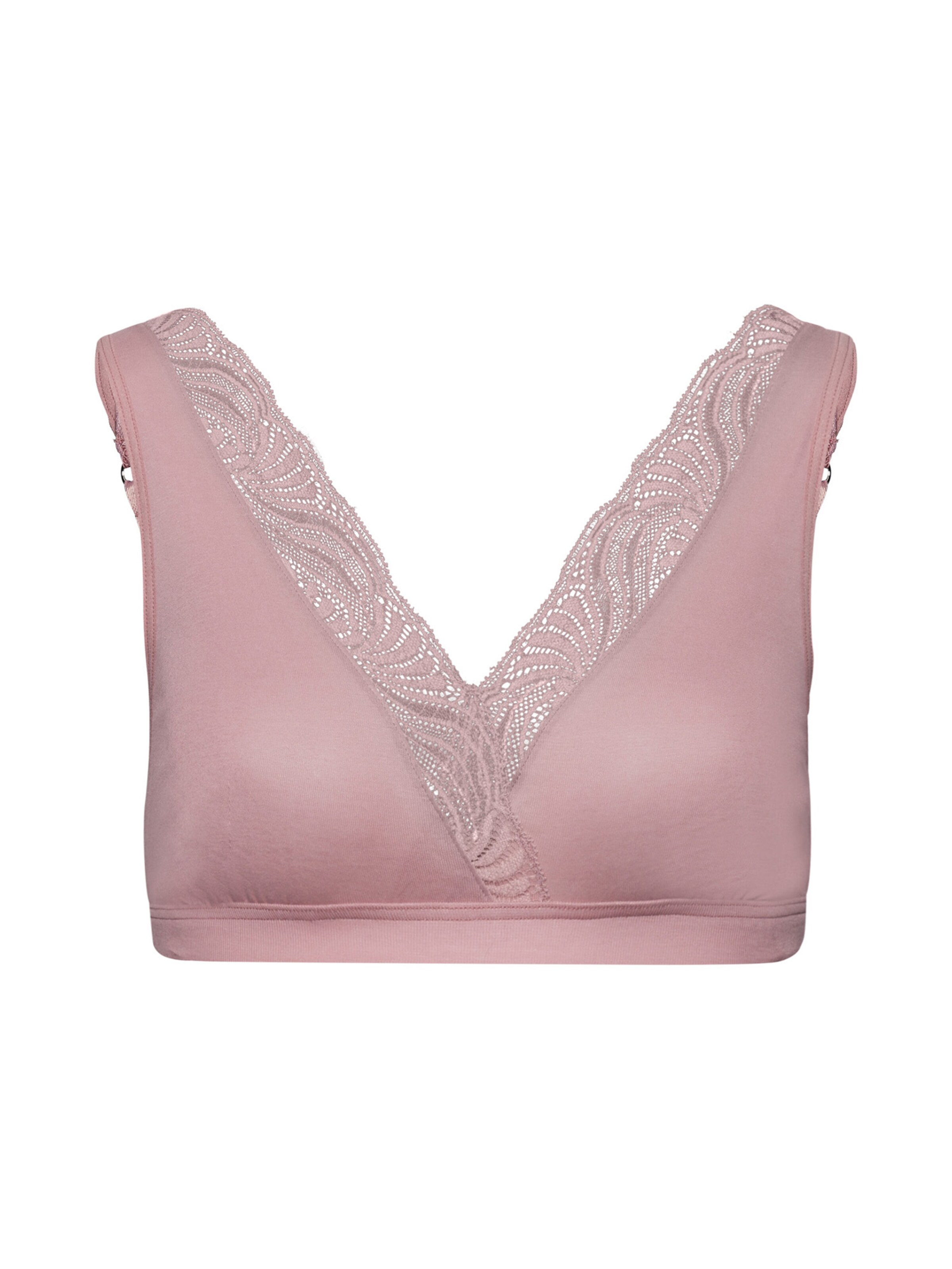 Hanro Bra in Pink: front