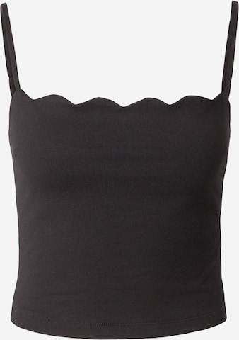 ABOUT YOU Top 'Gotje' in Black: front