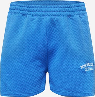 Missguided Plus Shorts in Blau: predná strana