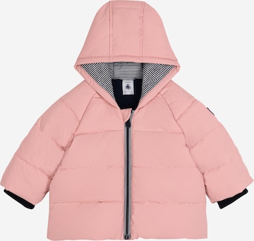 PETIT BATEAU - Casaco meia-estação 'DOUDOUNE' em rosa: frente