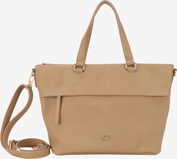 GERRY WEBER - Shopper 'Keep In Mind ' en beige: frente