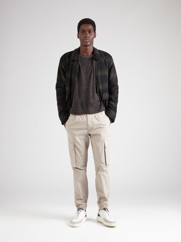 JACK & JONES - Sudadera 'WINTER MELANGE' en marrón
