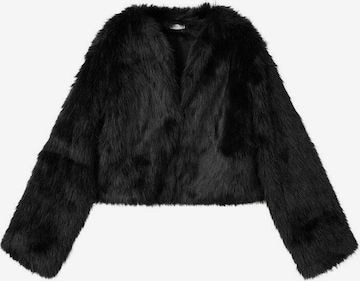 MANGO TEEN Between-Season Jacket in Black: front