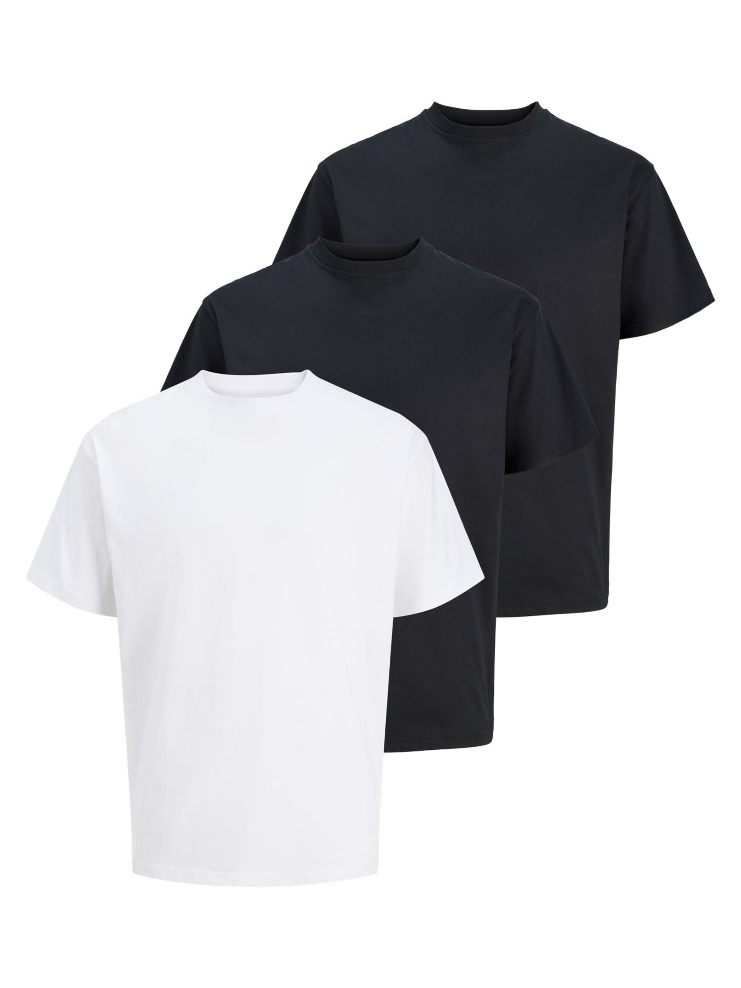 JACK & JONES Shirt 'Organic Relaxed' in Grijs: voorkant