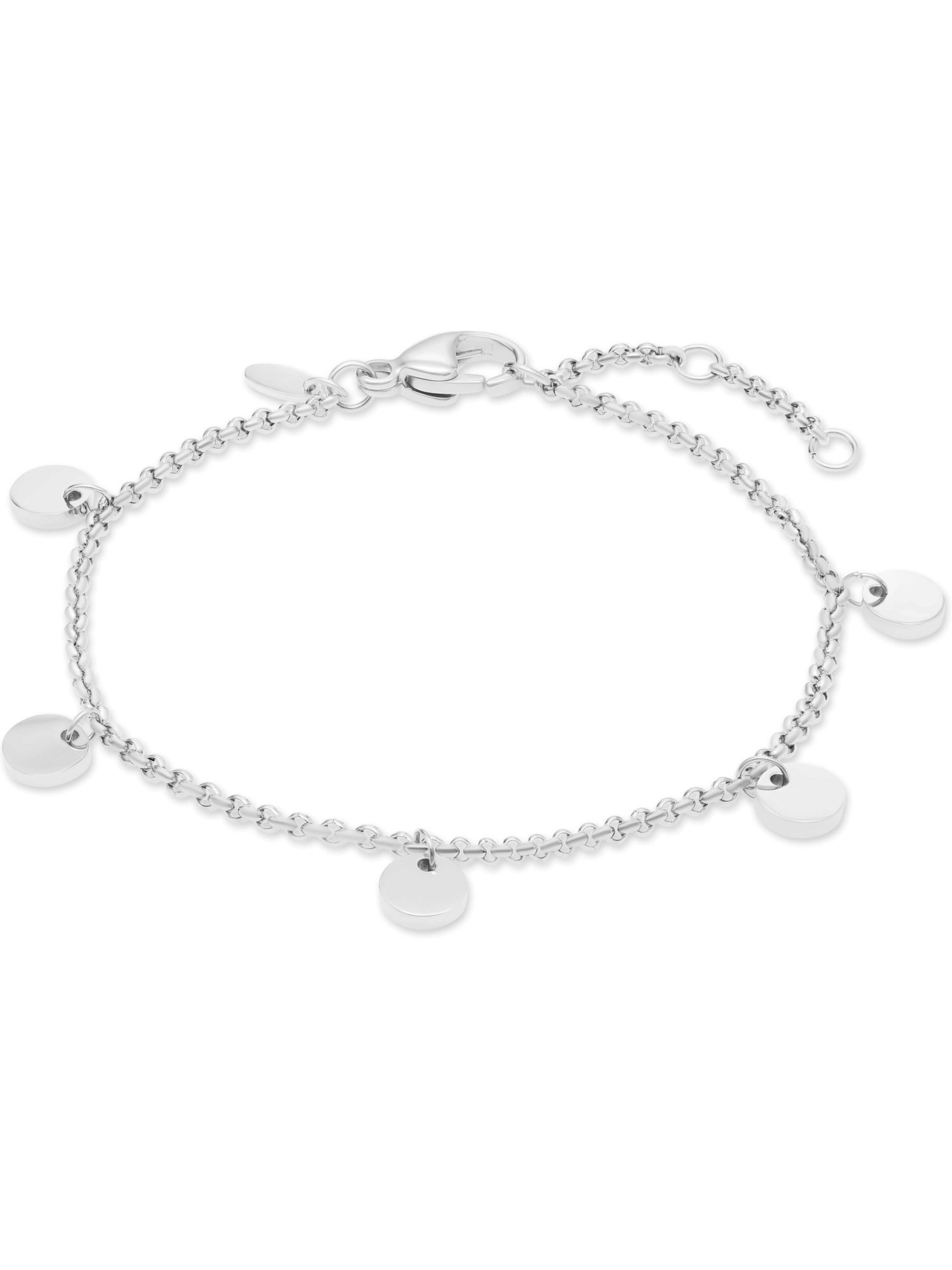 FAVS Armband in Silber: Vorderseite