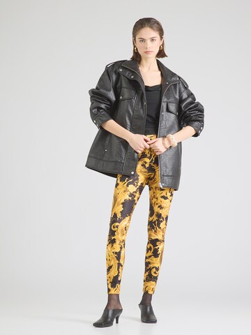 Versace Jeans Couture Скинни Леггинсы в Черный