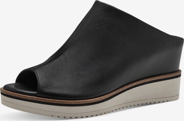 TAMARIS Pantolette in Schwarz: predná strana