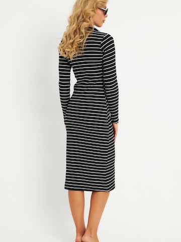 Cool & Sexy - Vestido de punto en negro