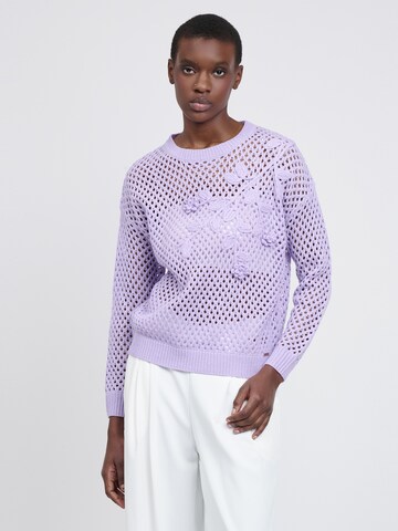 Influencer - Jersey en lila: frente