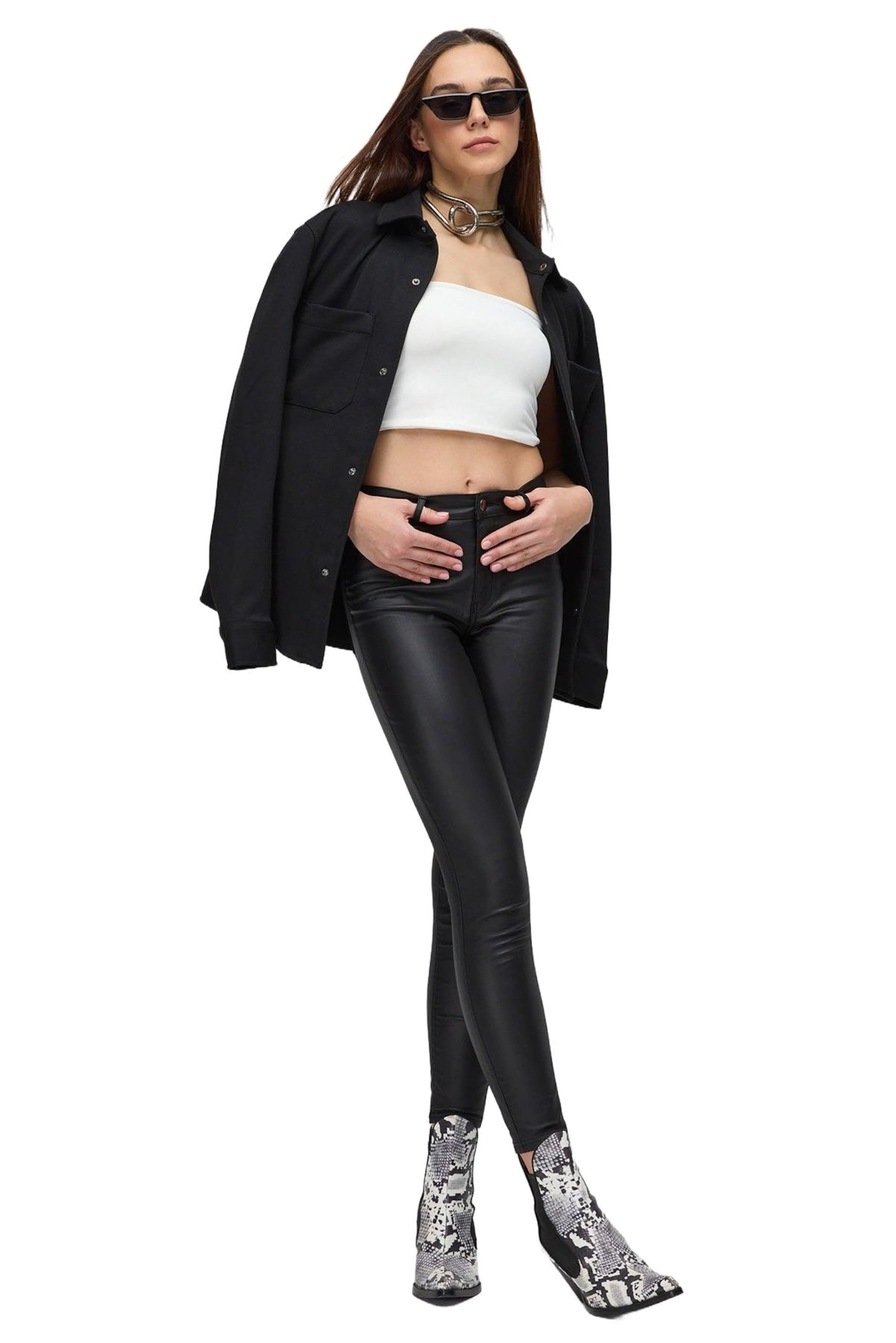 No Matter What Top in Weiß