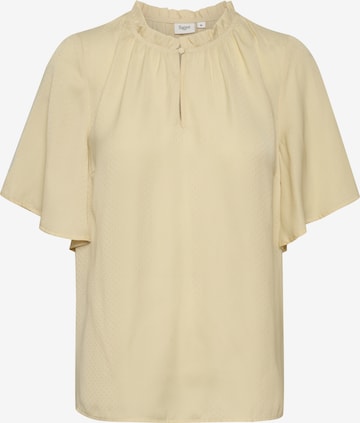 SAINT TROPEZ Blouse 'Briana' in Beige: voorkant