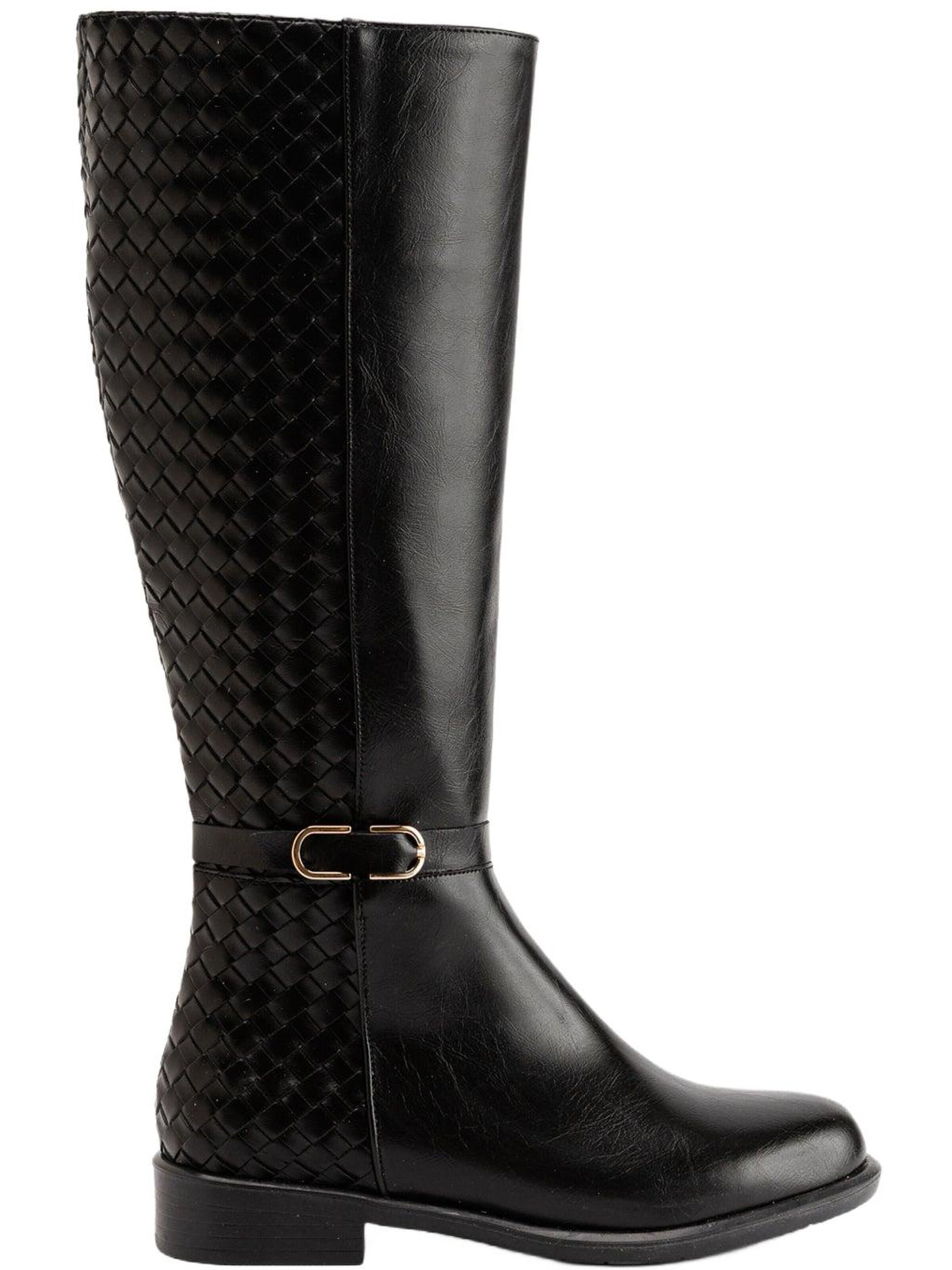 Limoya Boots 'Essie' in Black: front