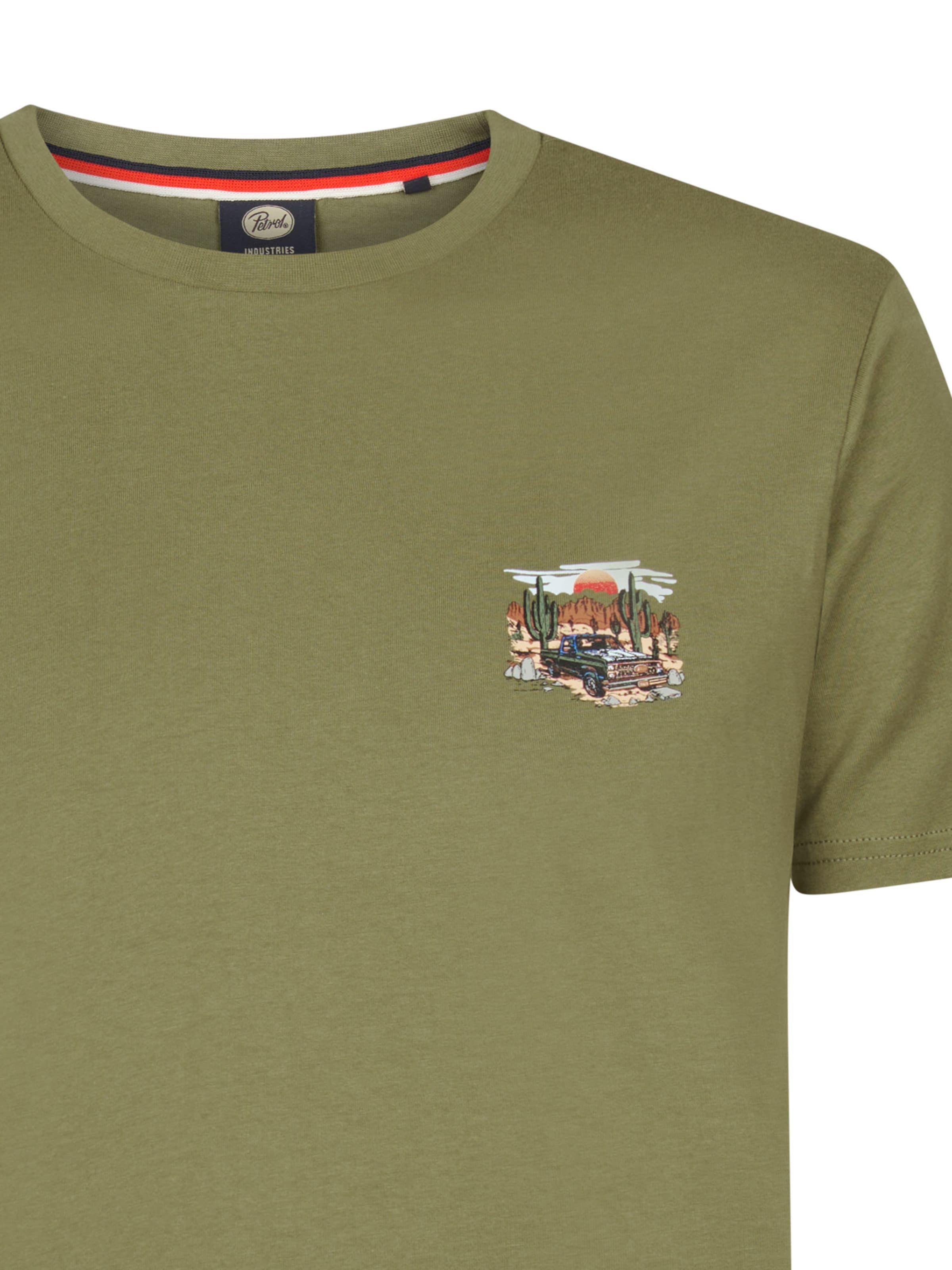 Petrol Industries Tričko - Zelená