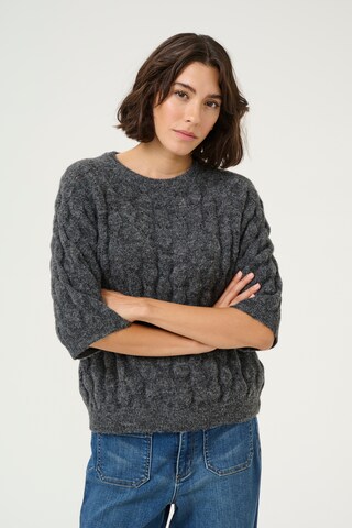 Kaffe Pullover in Grau: Vorderseite