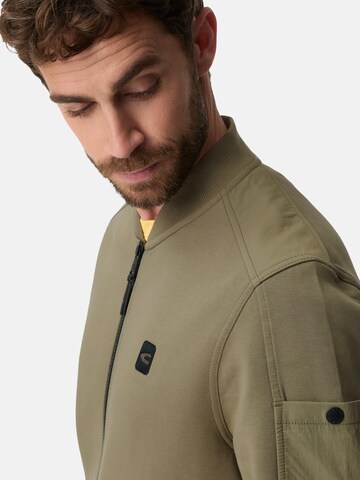 CAMEL ACTIVE Zip-Up Hoodie 'fleXXXactive' in Green