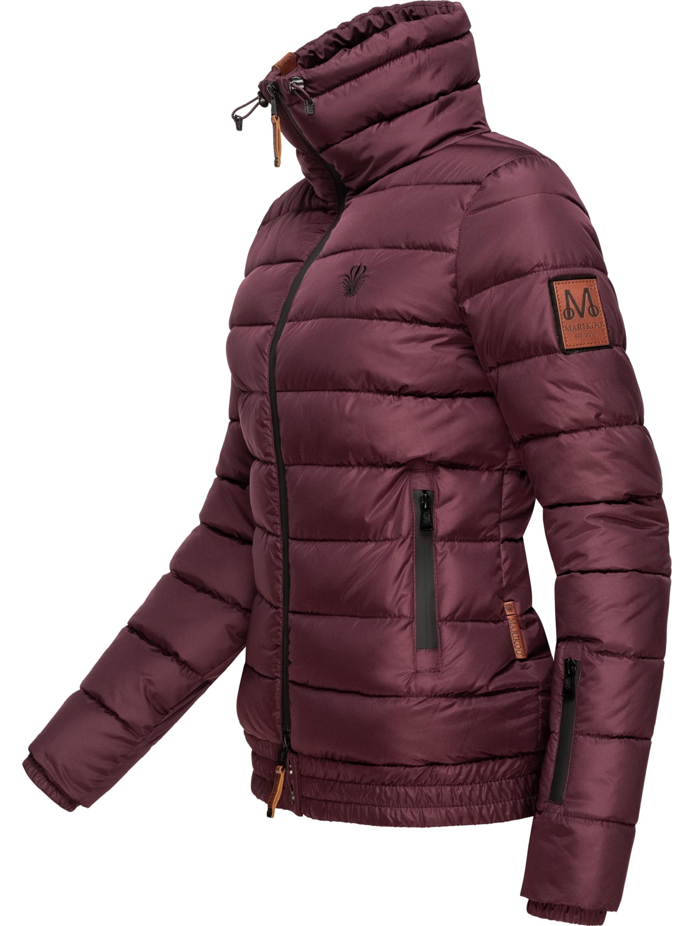 MARIKOO Winter jacket 'Poison' in Red