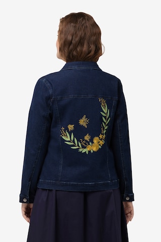 Ulla Popken Between-Season Jacket in Blue