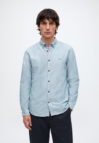 Regular fit Camicia di Lindbergh in verde: frontale