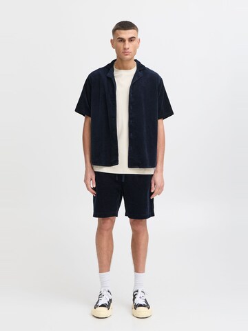 !Solid - Ajuste regular Camisa ' SDOBAN ' en azul