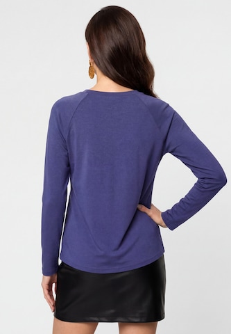 faina Shirt in Blau