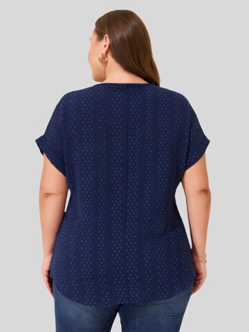 LapaPlus Blouse in Blauw