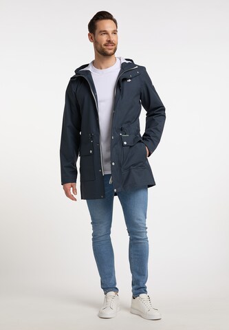 Schmuddelwedda Tussenparka in Blauw