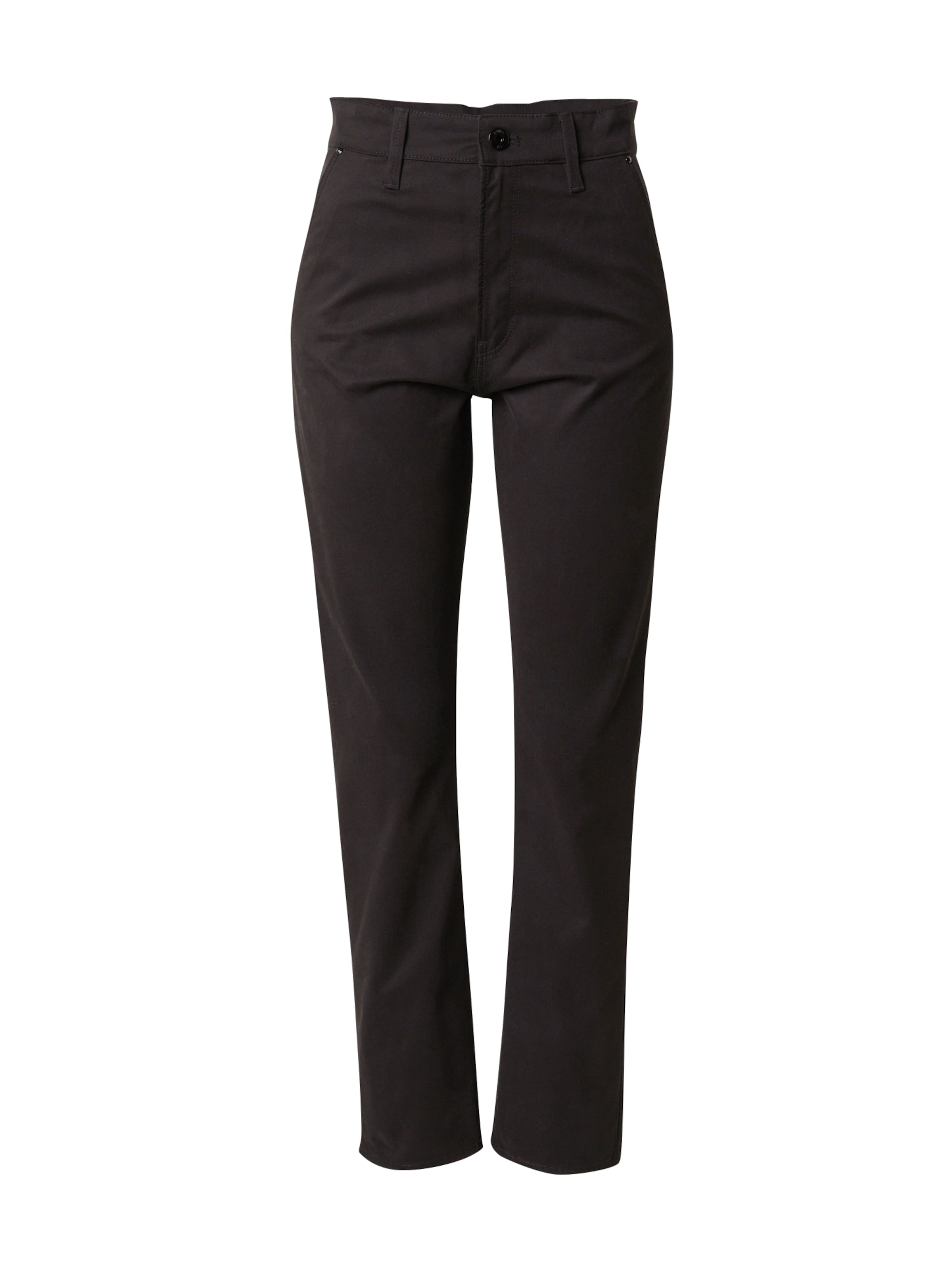 G-STAR Liibuv Chino-püksid, värv must: eest vaates