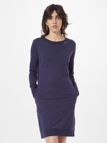 Ragwear Jurk 'MENITA' in Blauw: voorkant