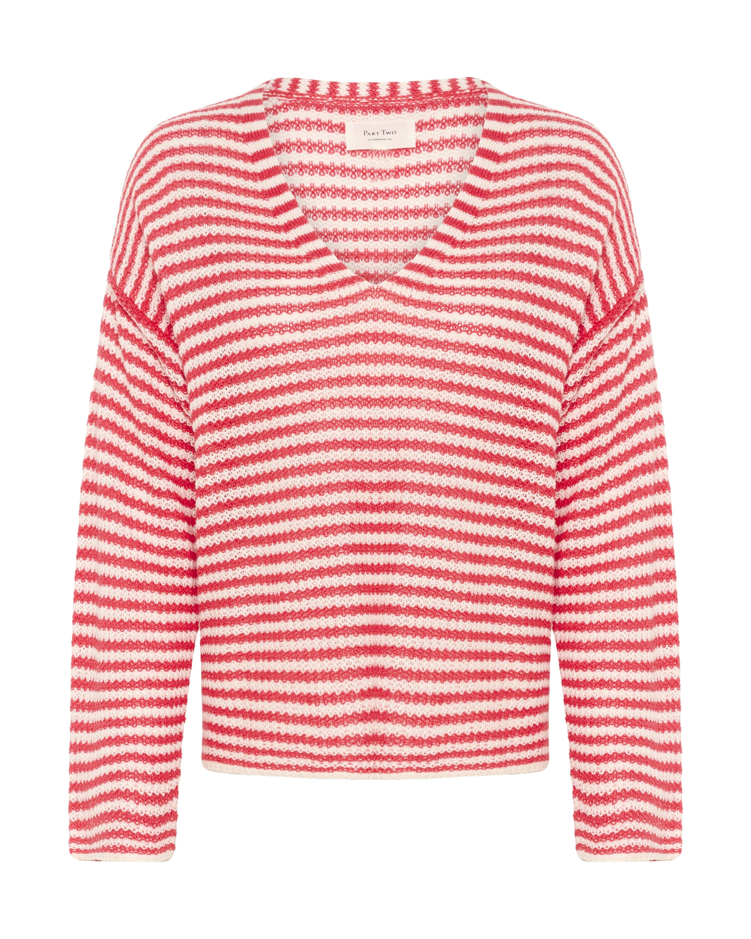 Part Two Trui 'NahniPW' in Rood: voorkant