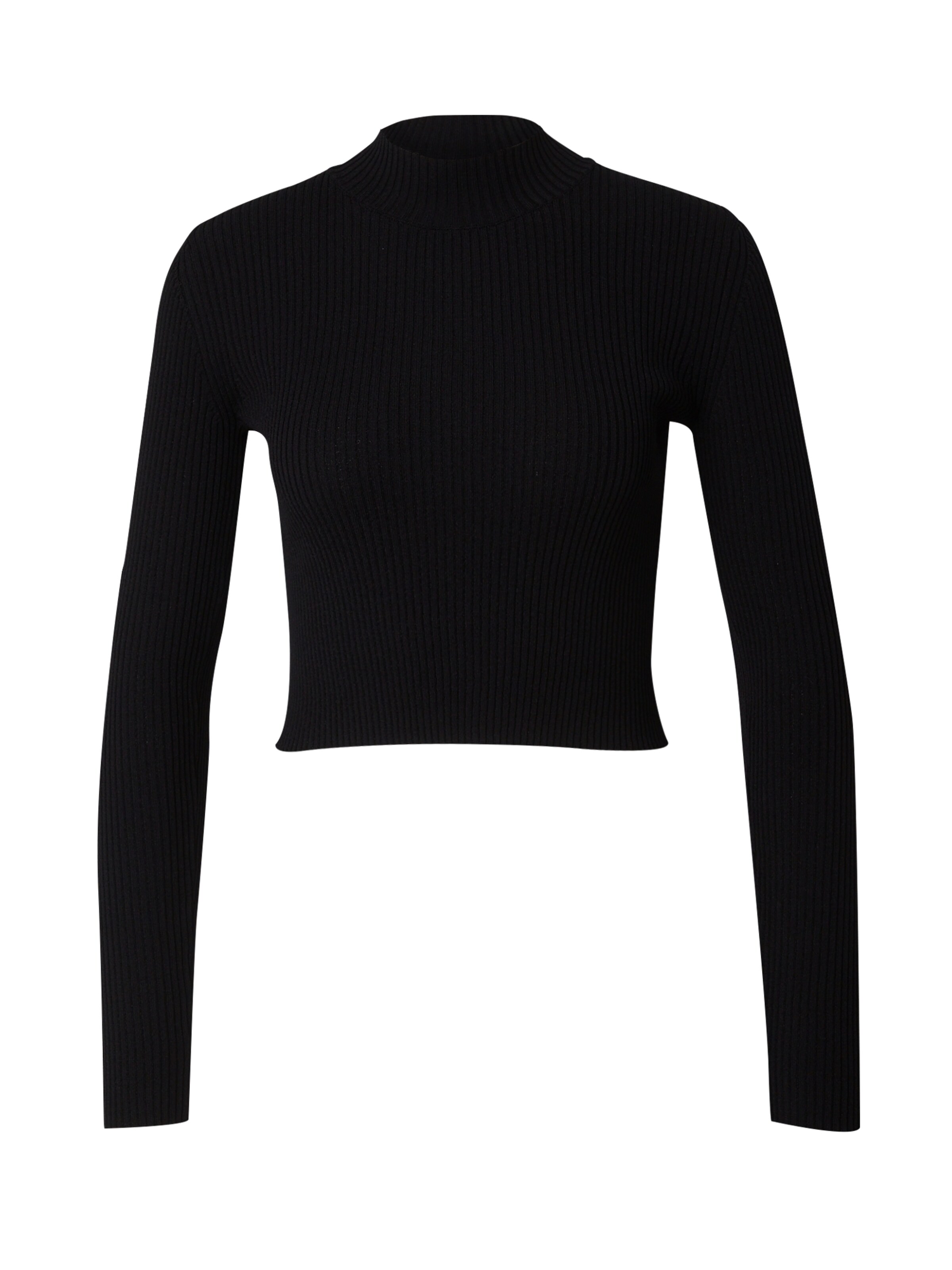 Pull-over Sisley en noir : devant
