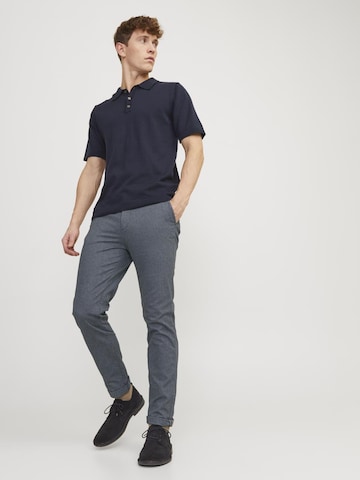 JACK & JONES Slimfit Chinobyxa 'JPSTMarco JJFury' i blå