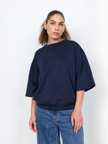Haut ' SC-JANNY ' Soyaconcept en bleu : devant
