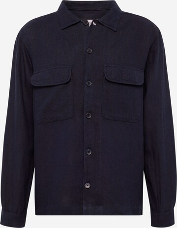 SELECTED HOMME Comfort fit Button Up Shirt 'MADS' in Blue: front